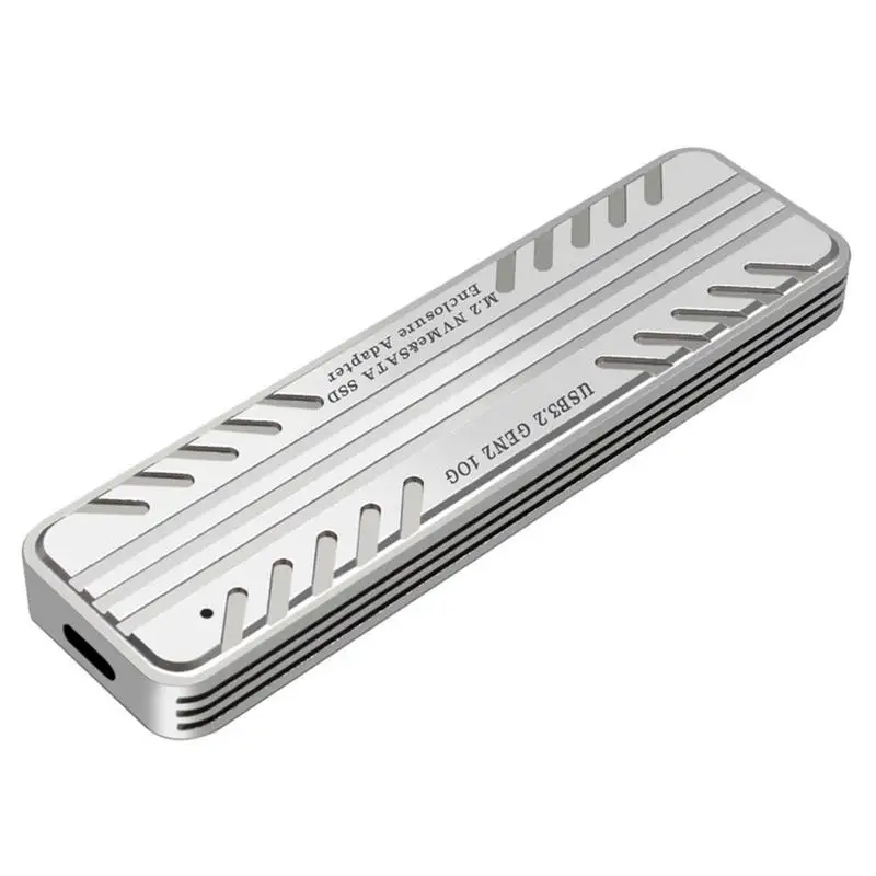 

SSD Case 10Gbps NVMe M2 SSD Case For To USB SSD Case NVme Dual Protocol For External Hard Drive M.2 SSD Case 9210B