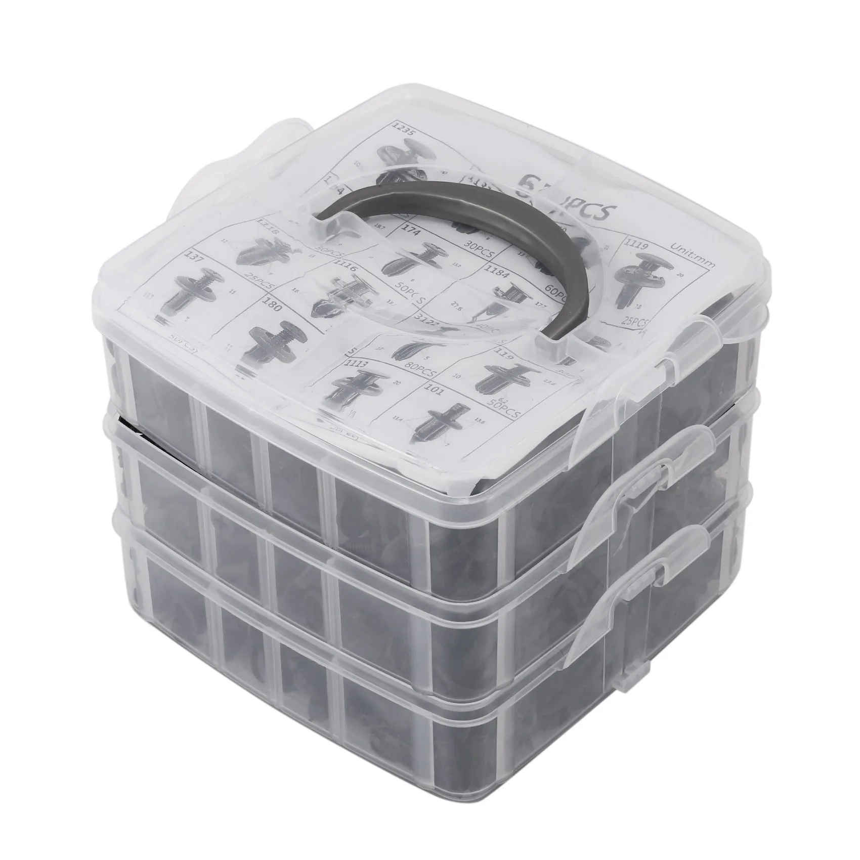 

630 шт., пластиковые крепежные зажимы для автомобилей