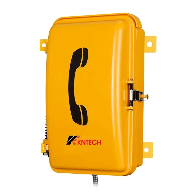 KNTECH SOS Промышленный телефон DTMF KNSP-01 Водонепроницаемый аварийный