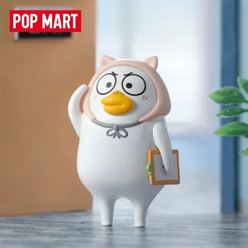 Фото POP MART Duckyo Friends Серия «Работяга»: Коллекционные фигурки-сюрпризы в закрытых коробках — Милая аниме-кукла-загадка для девочек №5