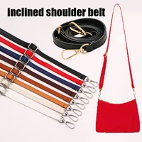 adjustable bag belt high quality leather bag strap replacement crossbody shoulder strap 1 2cm wide long belt bag accessories