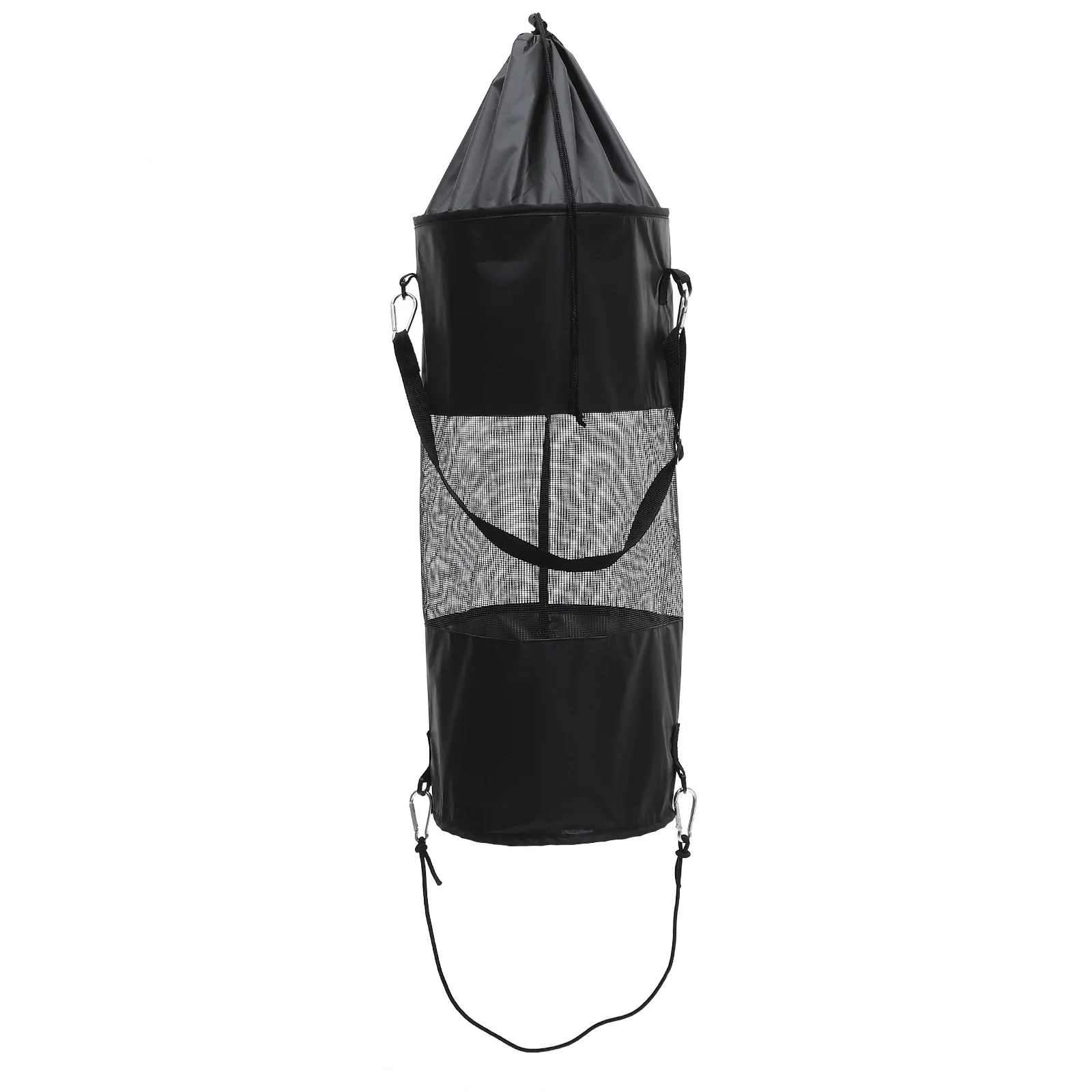 

Trash Boat Mesh Garbage Can Marine Pontoon Accessories Outdoor Trapper Reusable Container Portable Pouch Waste Camping Kayak Bin