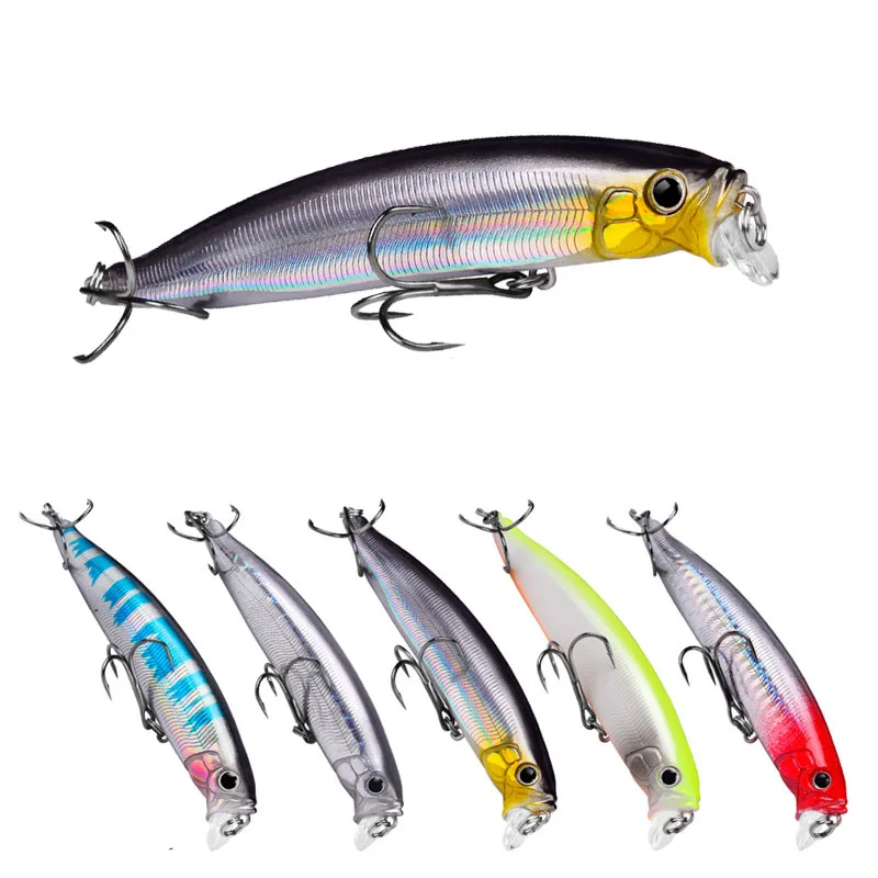 

Saltwater Fishing Lures Bass Lures Jerkbaits,5.3in Large Minnow Crankbaits Bass Walleye Pike Swim Baits Lures Fishing Lures 2022