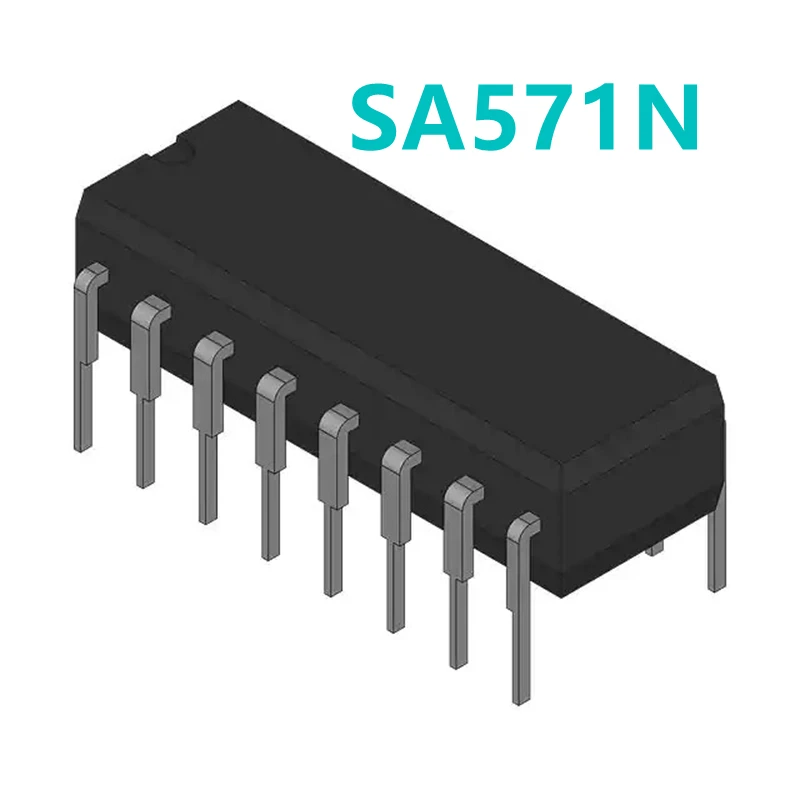 

1 шт. SA571N SA571 прямая вставка DIP-16 линейная микросхема обработки звука