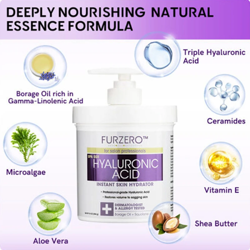 Гиалуроновая кислота питает кожу улучшает эластичность и блеск кожи увлажняет