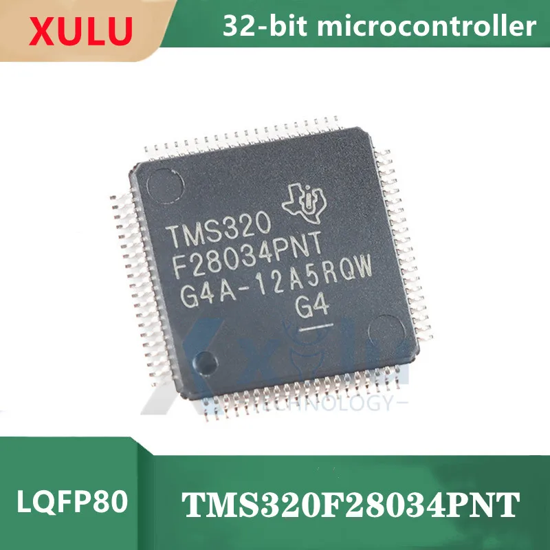 TMS320F28034PNT пакет LQFP80 TMS320F28034 32-битный Встроенный микроконтроллер MCU