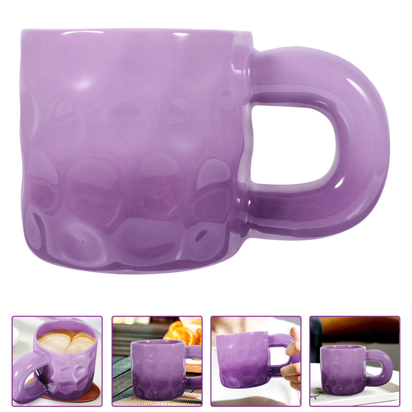 

Porcelain Coffee Mug with Handle Large Tea Cup Milk Cup for Hot or Cold Drink