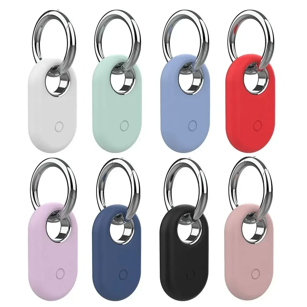 Фото Мягкий силиконовый защитный чехол для SmartTag 2, портативный защитный чехол для Samsung Galaxy SmartTag 2 Smart Tag 2 №1