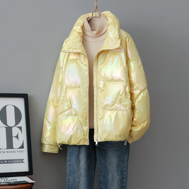 New Women Down Jacket Casual Style Autumn Winter Coats And Parkas Female Outwear