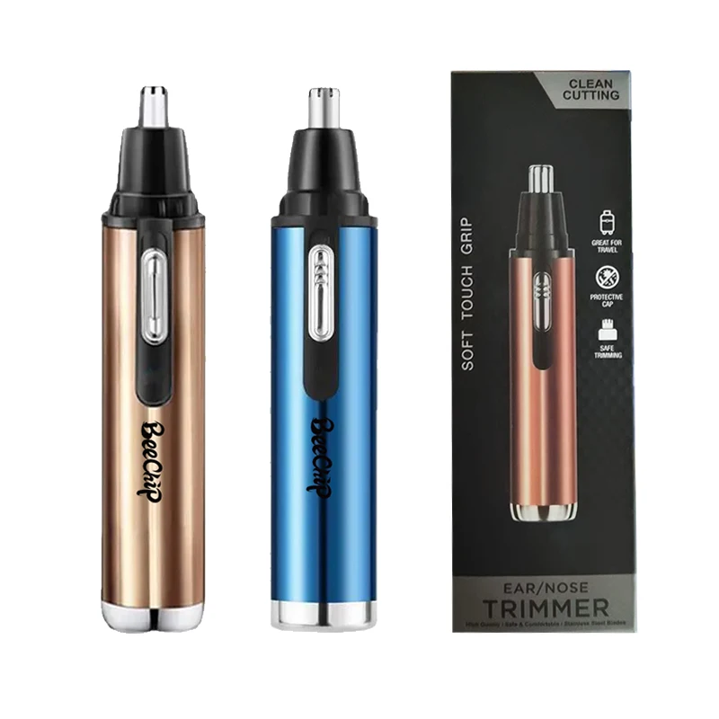 Электрический триммер для носа и ушей BeeChip мужчин безболезненный аккумулятор
