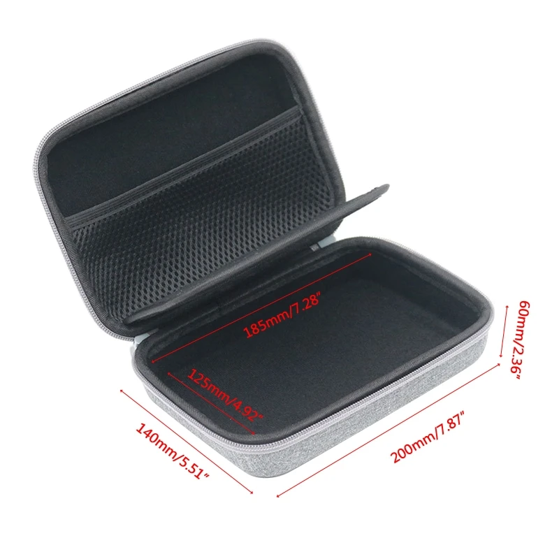 20CB EVA Hard for CASE for Pencil,Magic Mouse,for  Power Adapter Magnetic Charging Cable,Travel for MAC Organizer Bag