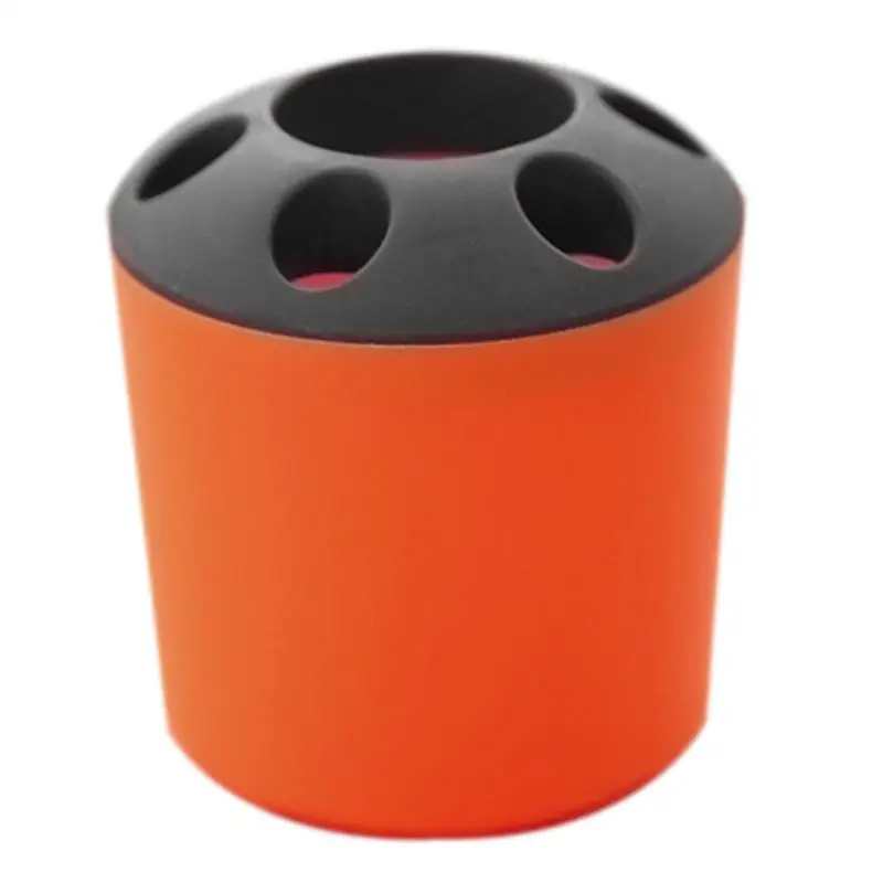 

Porous Toothbrush Holder Toothpaste Holder Couples Toothbrush Tube Desktop Pen Block Home Office Pen Holder Storage Bucket