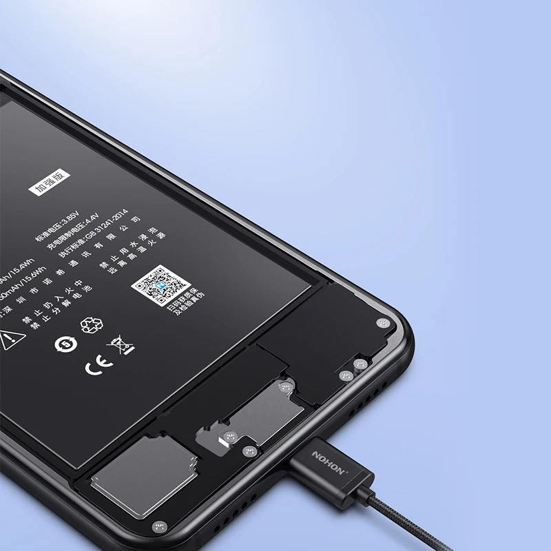 Аккумулятор Nohon для телефона Xiaomi Redmi Note 3 4 4X BM46 BM47 BN31 BN43 BN41 BM22 5 8 9 SE BM51 BM3D BM3L BM3M BM4F BM3E |