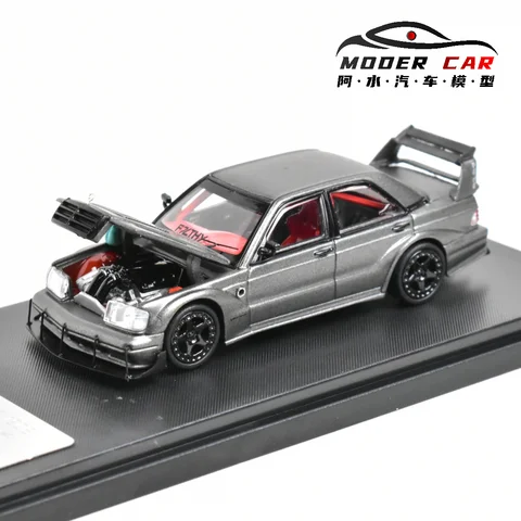 Rhino Model RM 1:64 W201 190E Diecast Model Car