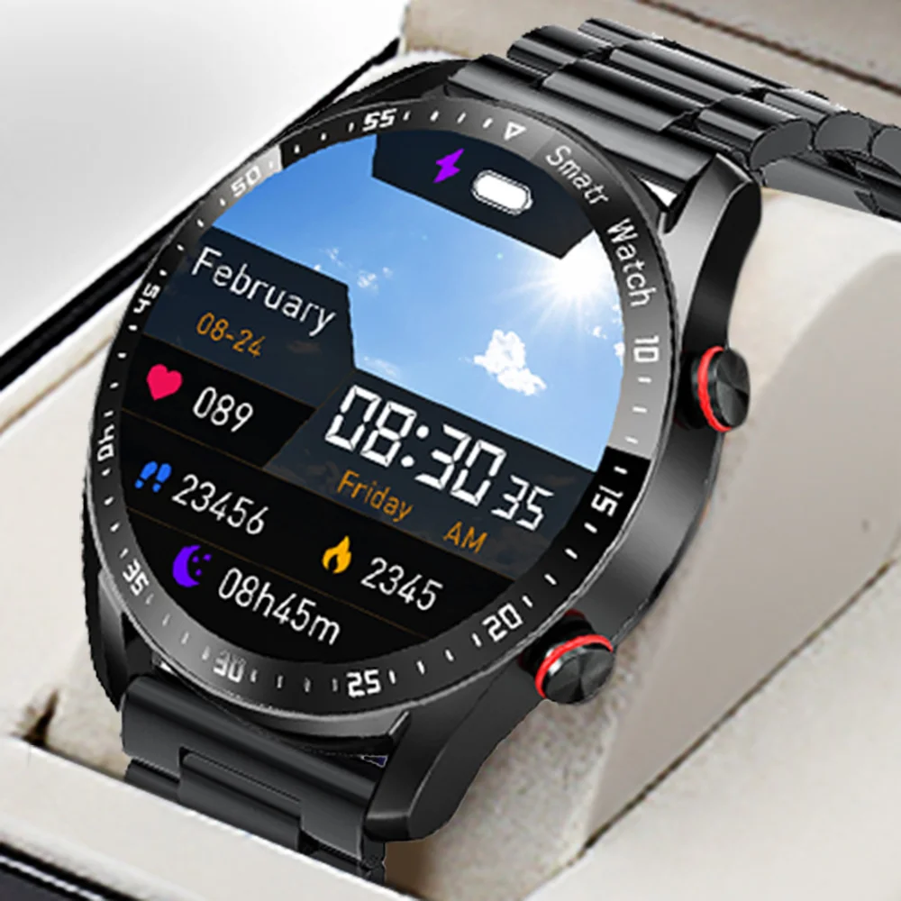 

2023 New ECG+PPG Smart Watch Bluetooth Call Music Player Man Watch Sports Waterproof Luxury Smartwatch For Android Ios Hot Sale