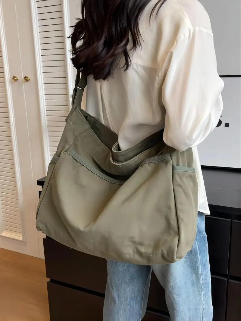 Повседневная Женская холщовая сумка-мессенджер CGCBAG