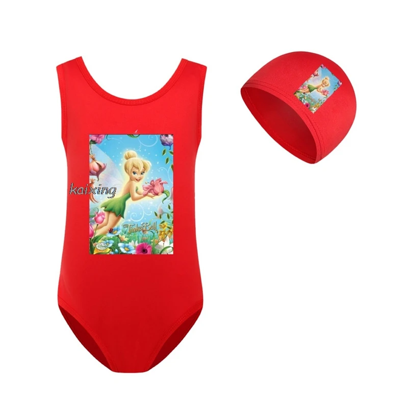 Новый купальник с колокольчиком Tinker одежда для девочек детское бикини