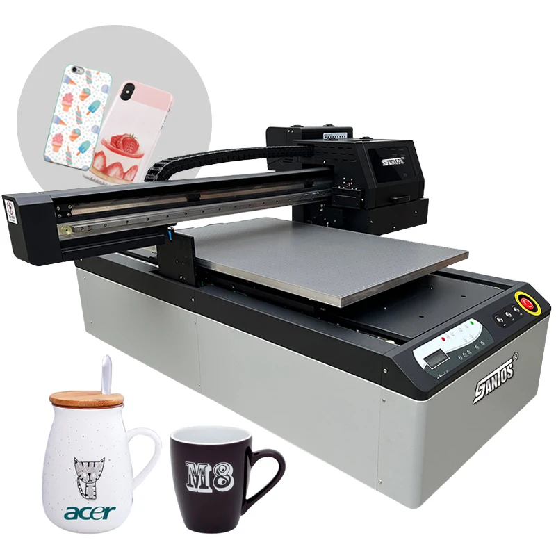 Горячий универсальный УФ-принтер A1 планшетная печать доска KT чашка-термос машина