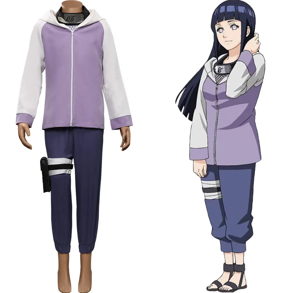 

Аниме Наруто Хината гиуга косплей Женский костюм наряды карнавальные костюмы