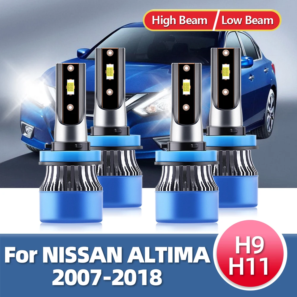 

Фонари головного света, 2007 лм, 12 В, автомобильные фары головного света для Nissan, фонари головного света для Altima 2008, 2009, 2010, 2011, 2012, 2013, 2014-2018