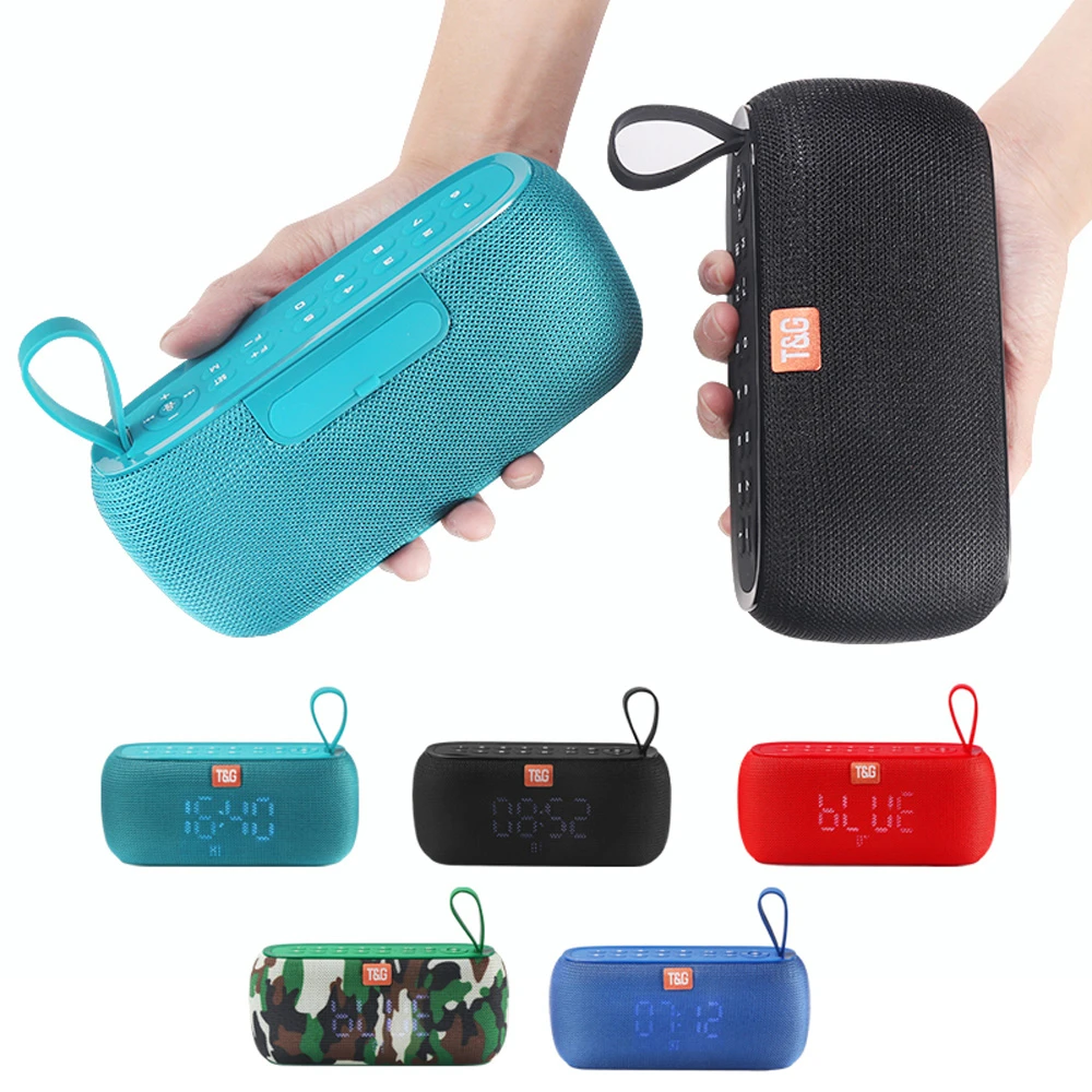 Bluetooth-Колонка TG177 Беспроводная с индикатором времени, 10 Вт