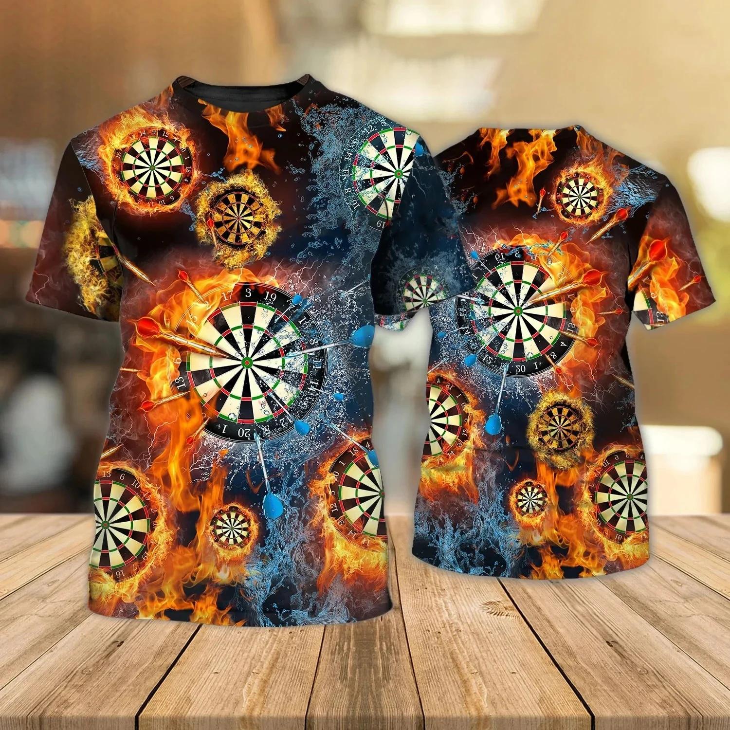 T-shirts Darts 3D Print T-Shirt kids clothing Round Neck T Shirt Fashion Casual Kawaii Boys Girls Street Harajuku Tees Tops - купить по