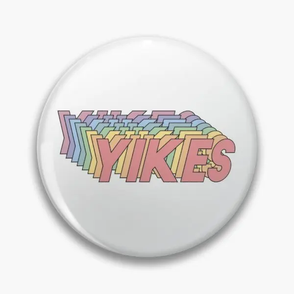 

Yikes Customizable Soft Button Pin Metal Hat Clothes Badge Decor Cartoon Cute Jewelry Funny Women Creative Gift Fashion Brooch