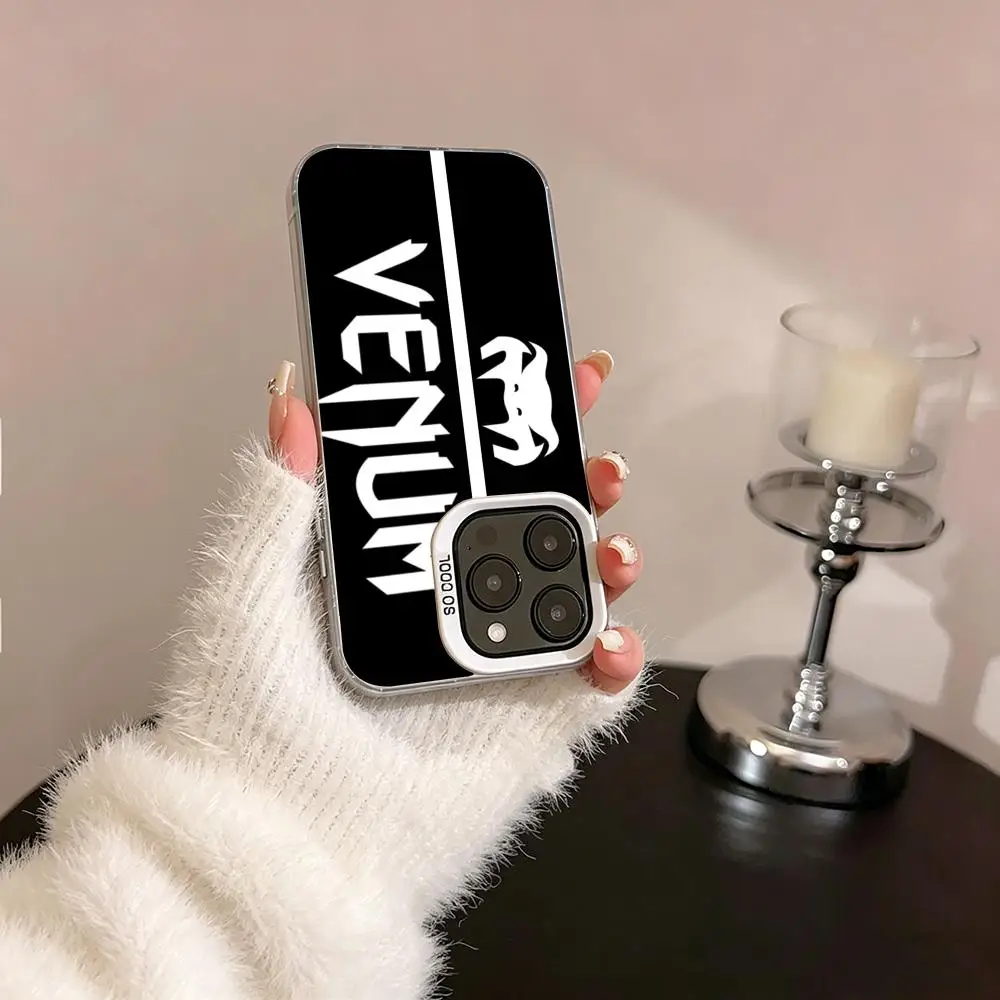 Фото Чехол для телефона lMD Color Silver Shell fashion V-venum для iPhone 18 17 16 15 14 13 12 11 Pro Max Plus №3