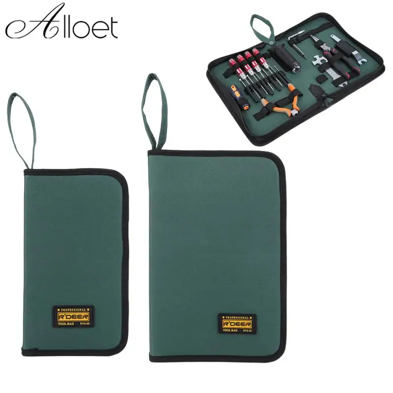 

Oxford Cloth Tool Kit Storage Pouch Hand Tool Storage Pouch Tool Carrier Bag Electrician Portable Foldable Tool Case Organizer