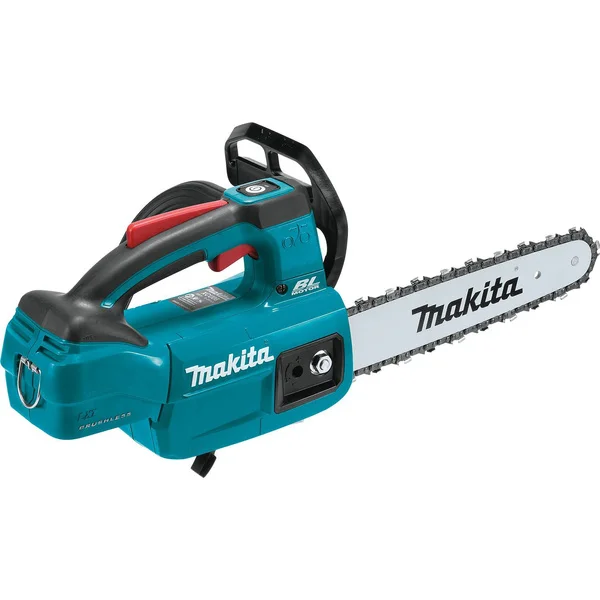 Makita литий-ионная бесщеточная Беспроводная цепная пила с верхней ручкой жестяной