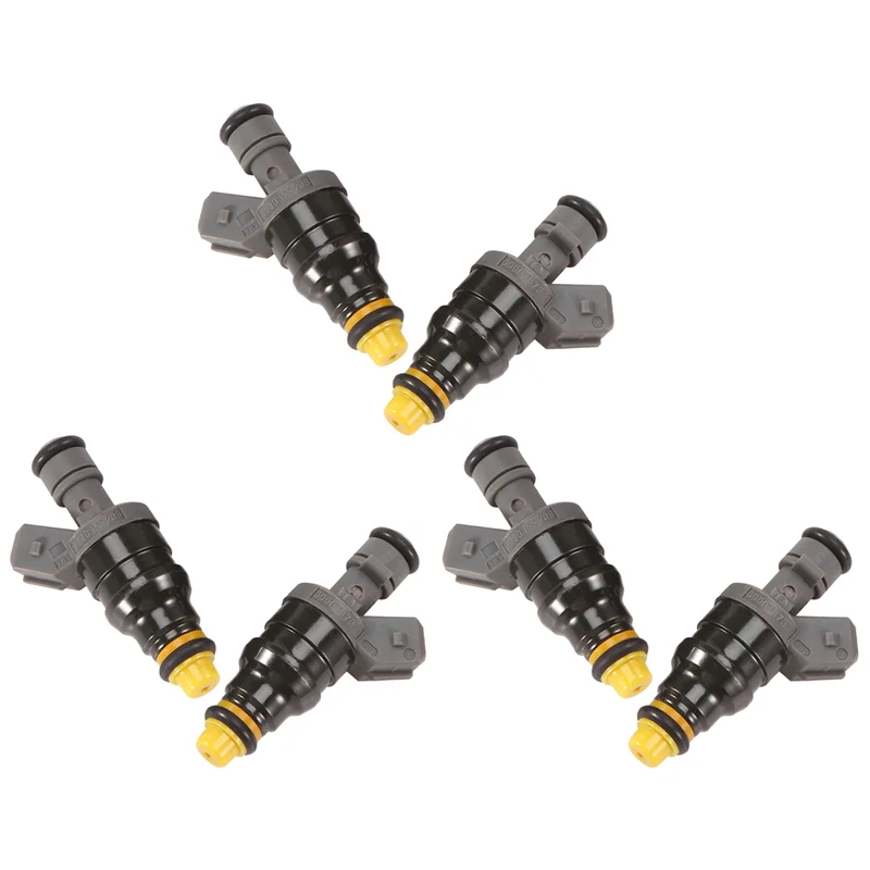 6 шт. новая Форсунка топливного инжектора 0280155209 0000787323 для Benz SL320 S320 V320 E320