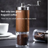 customizable manual coffee grinder coffee grinding machine burr mill grinder mini bean milling portable kitchen grinding quality