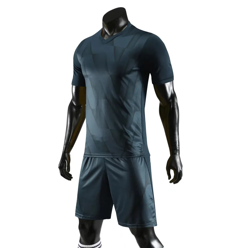 Summer New High Quality Men's and Women's Custom Football Jerseys Football Kit Adult Football Training Kit Quick Drying