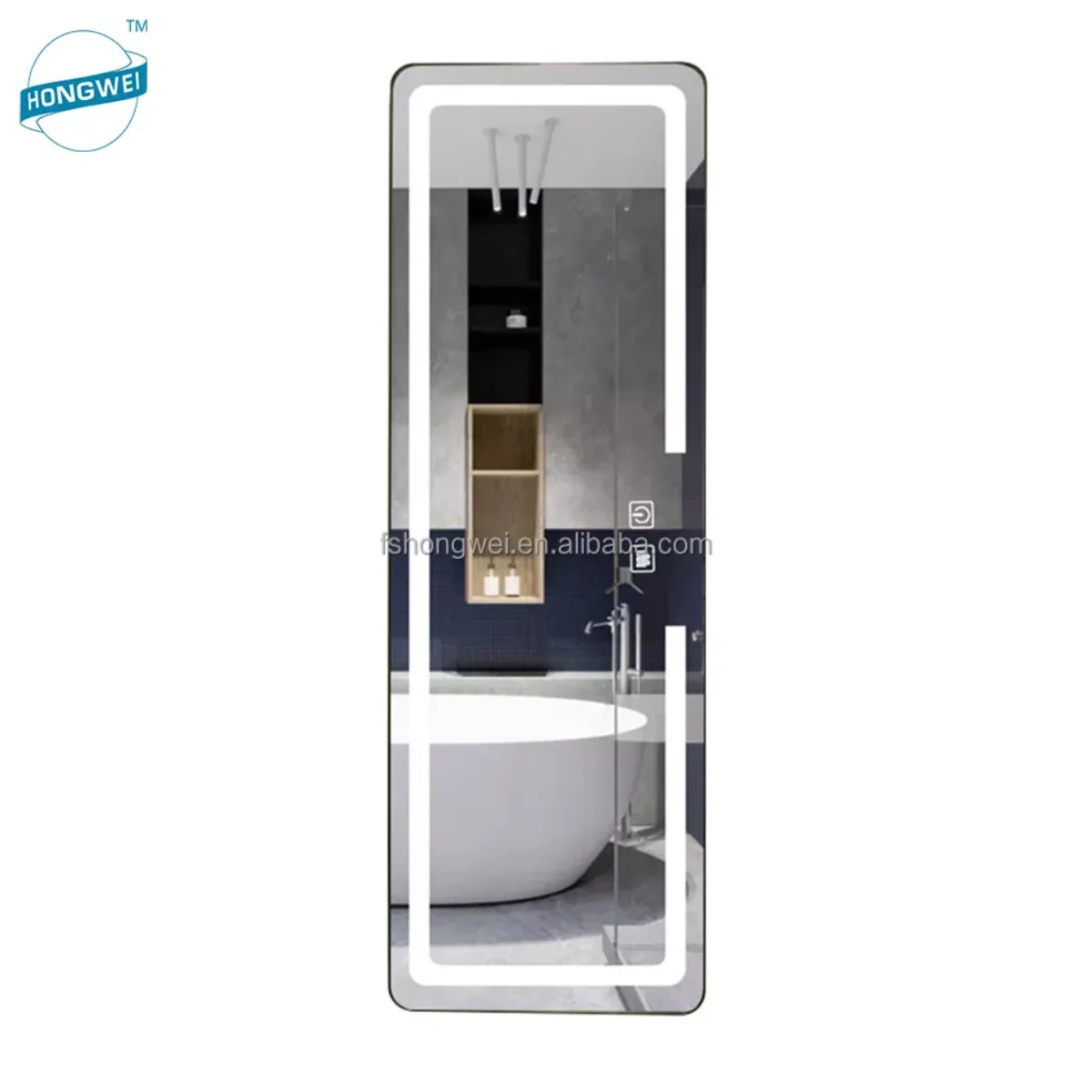 

Decorative full size large mirror