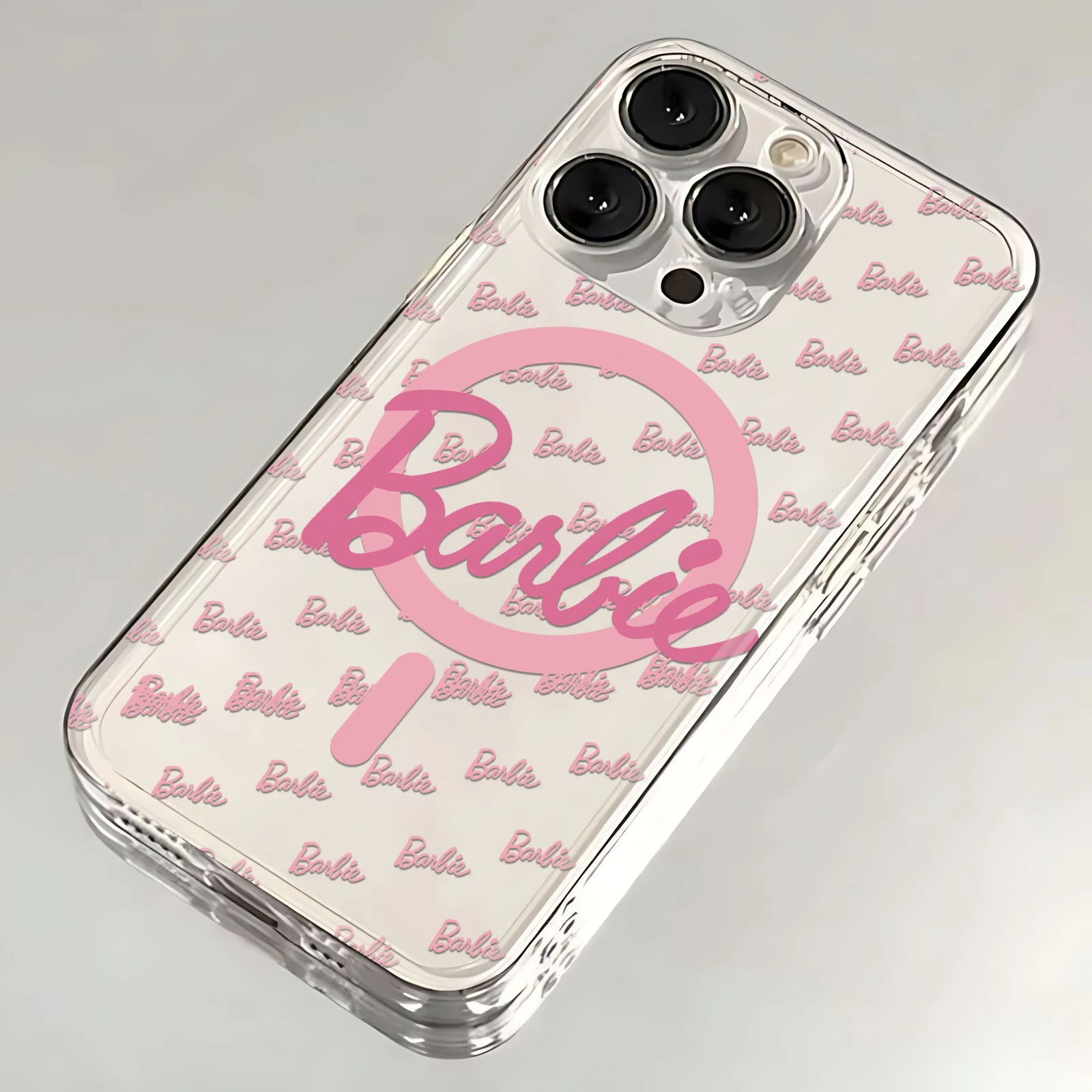 Barbie Princesss Pink Magsafe Magnetic Phone Case for iPhone 16 15 14 13 12 11 8 7 Plus Pro Max X XR XSMax Soft Clear Tpu Cover
