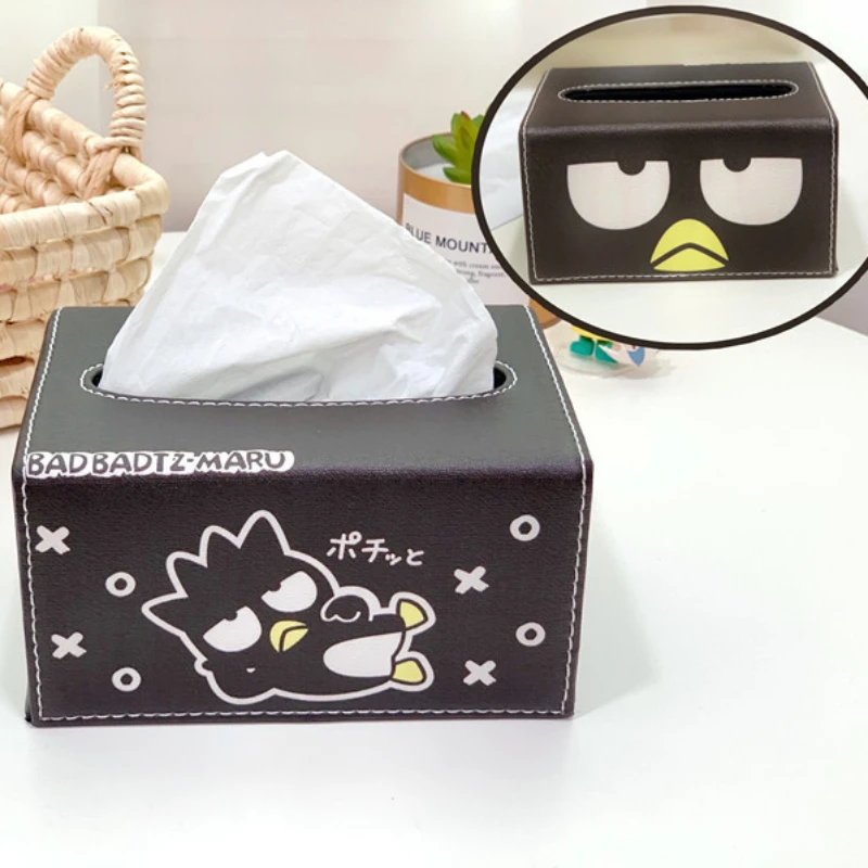 Kawaii Sanrio аниме HelloKitty Kuromi Melody салфетки для настольного компьютера Box милый