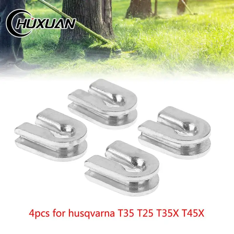 

4Pcs Trimmer Head Eyelets For Husqvarna P25 Strimmer Brush Cutter Replacement Brush Cutter Spare Parts Garden Tools Accessories