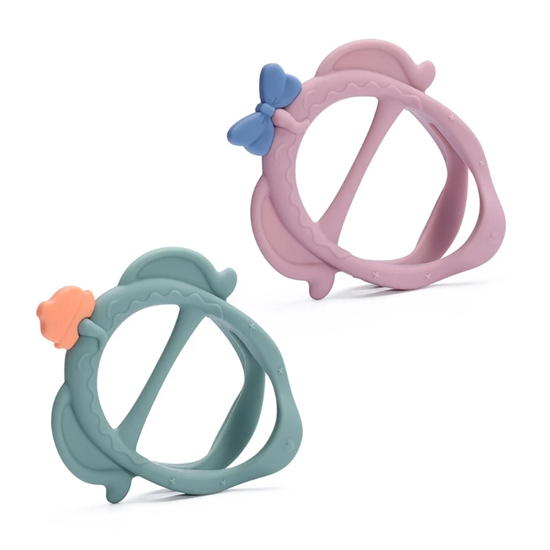 

Infants Teether Stick Chewable Nursing Biting Chewing Soother Teething Toy Stress Relief BPA Free Sensory Teether Gifts