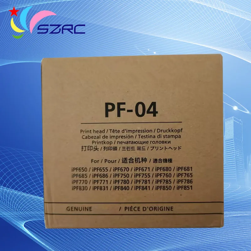

Original PF-04 Print head For Canon iPF670 iPF671 iPF680 iPF686 iPF770 iPF771 iPF780 iPF781 iPF786 830 831 840 841 850 Printhead