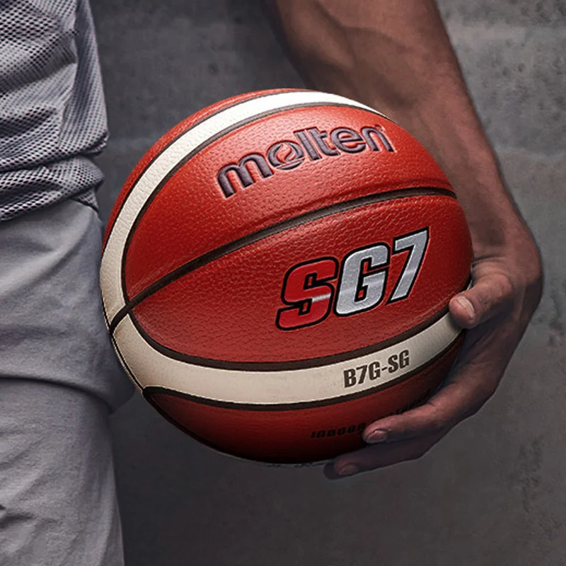 Molten Size 5 6 7 Basketballs Youth Women Man Outdoor Match Training Standard Basketball PU Soft Touch Balls Free Gifts