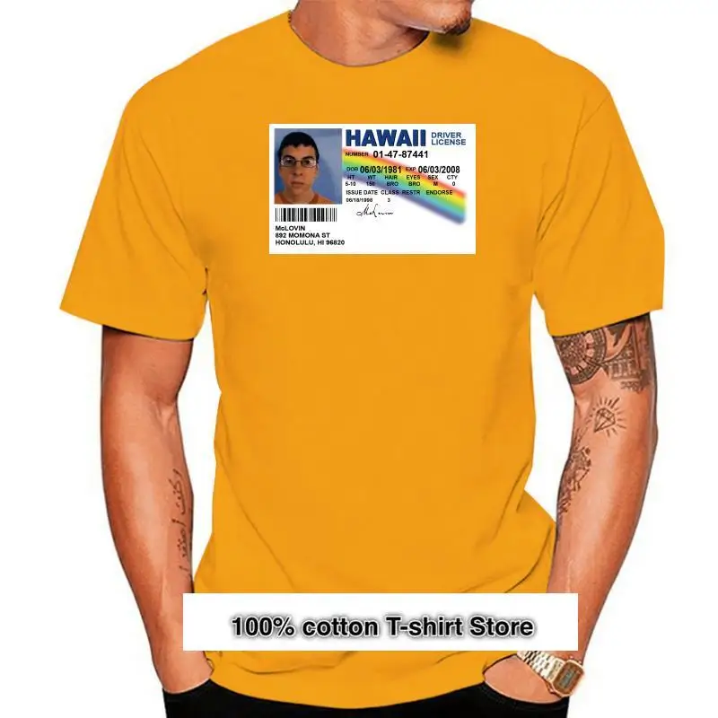 

Camiseta con licencia de McLovin, camiseta auténtica SUPERBAD, S-2XL, nueva