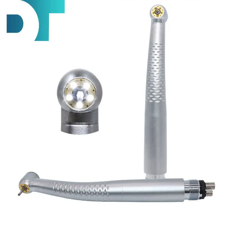 

Dental High Speed 5 LED Air Turbina Cartridge Rotor Water Sprays Handpiece 2/4 Hole Standard Head Ceramic Bearing Dentistry Tool