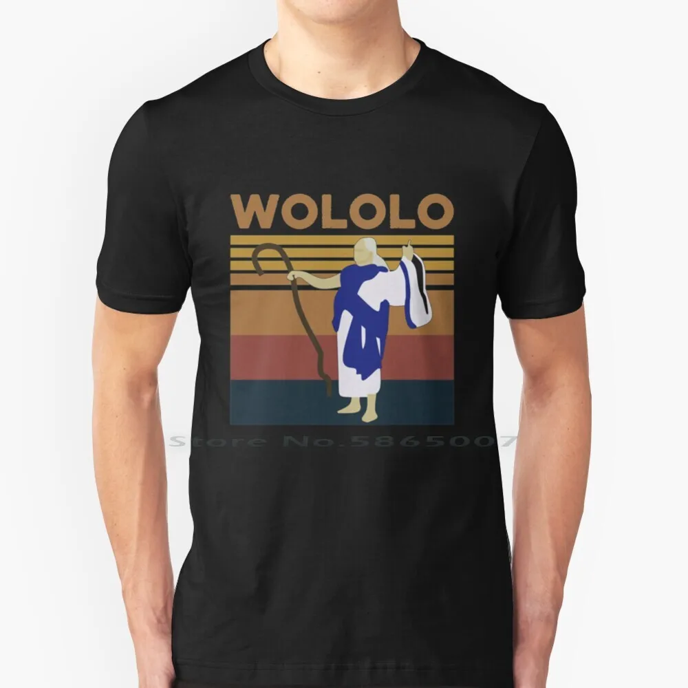 

Wololo Priest Aoe Age Of Empires Game Gaming Gift For Fans , For Men And Women T Shirt 100% Cotton Wololo Priest Aoe Age Of