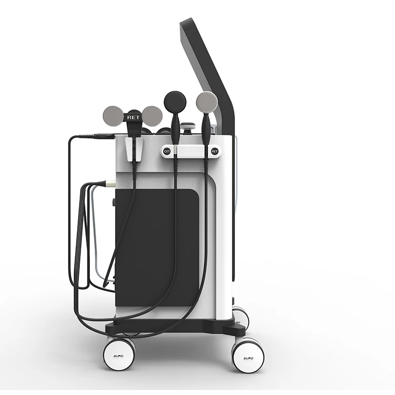 Ударно-волновая физиотерапия диатермия Indiba Tecar 448 кГц антивозрастной массажер