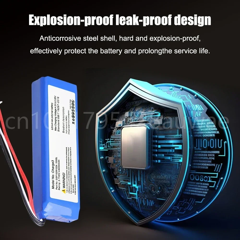 3 7 В 6000 мАч GSP 1029102 Перезаряжаемая литиевая батарея 330SL для аккумуляторов