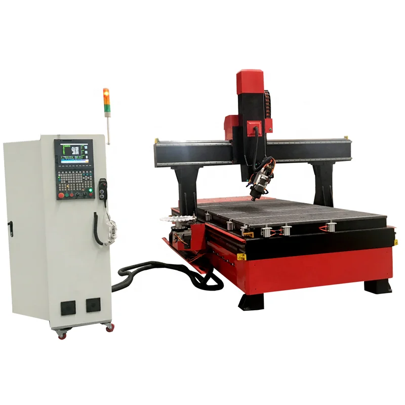 EPS Foam Cutting CA-1325 1530 4 Axis CNC Router Wooden Cabinets Engraving Mold Making CNC Machine