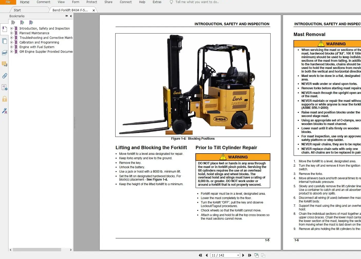 Вилочный погрузчик BENDI Landoll 2 23 ГБ PDF сервис и руководство по эксплуатации DVD