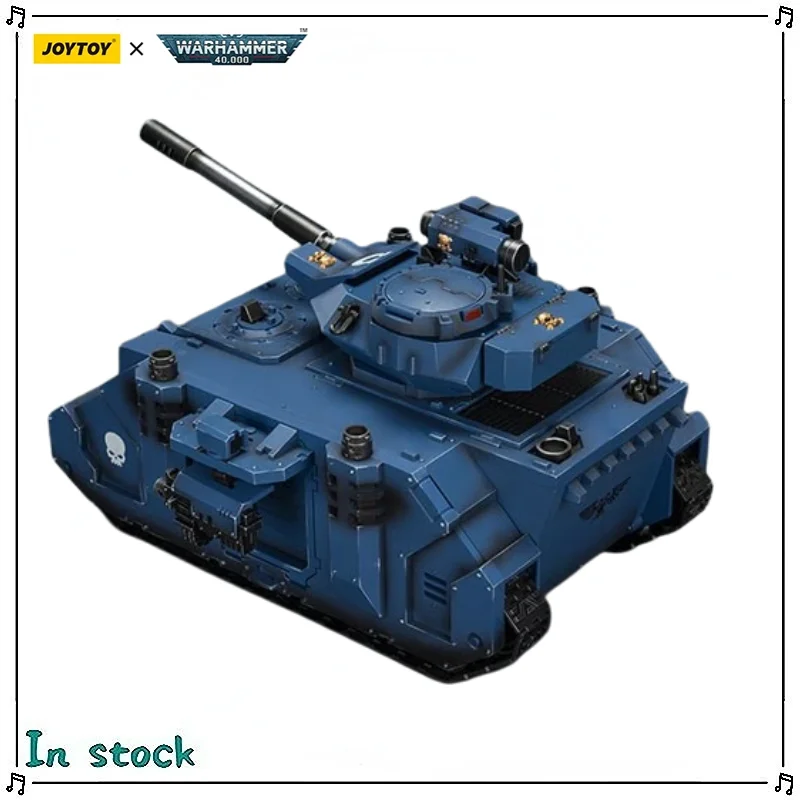 Фото Оригинальная фигурка JOYTOY Warhammer 40K Ultramarines Razorback с двумя лазерными пушками, модель в стиле аниме №1