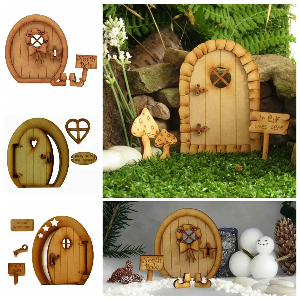 

Украшение в виде снежного шара, аксессуары «сделай сам», Аксессуары для планшетов, окон неправильной формы, миниатюрная дверь эльфа