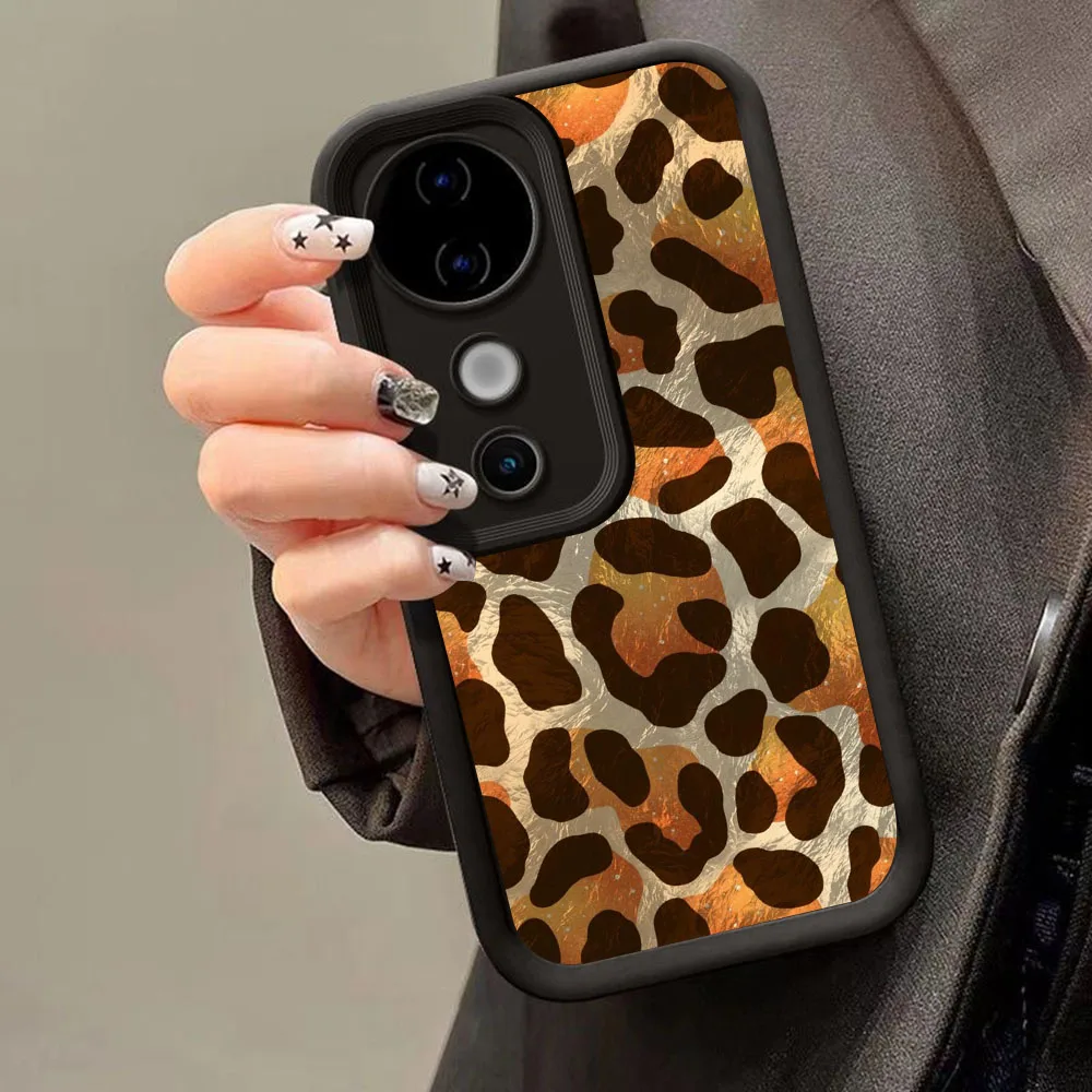 MK-12 утолщенный противоударный чехол с леопардовым принтом для VIVO Y52 Y53S Y20 Y20I Y20S Y20A